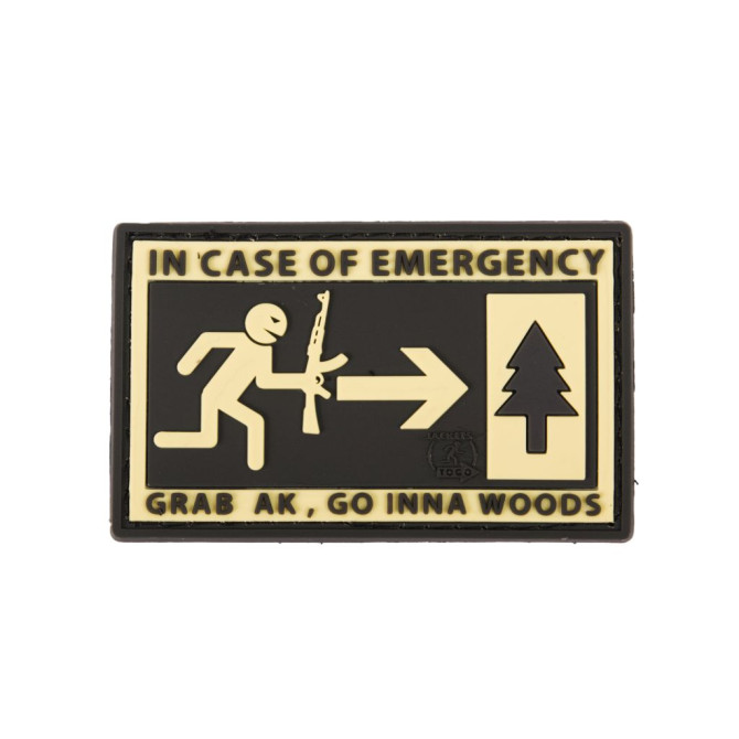 Naszywka JTG 3D Rubber Patch - Emergency Patch