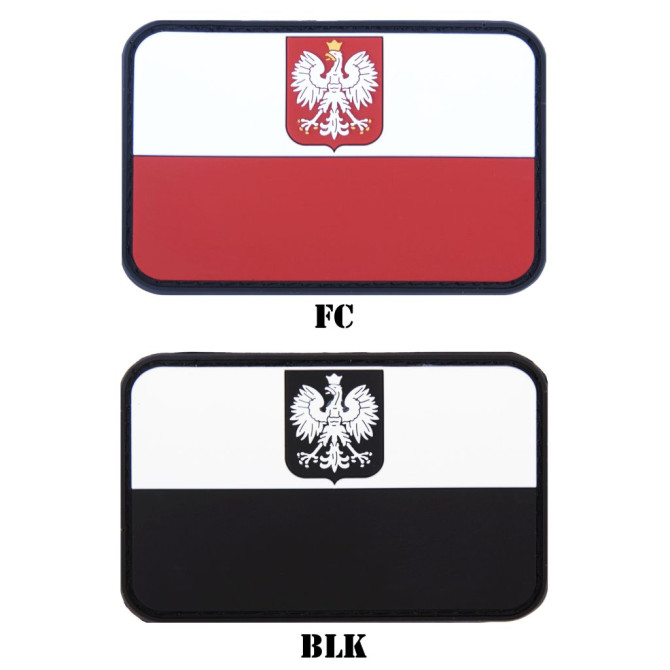 Naszywka JTG 3D Rubber Patch - Flaga Polski