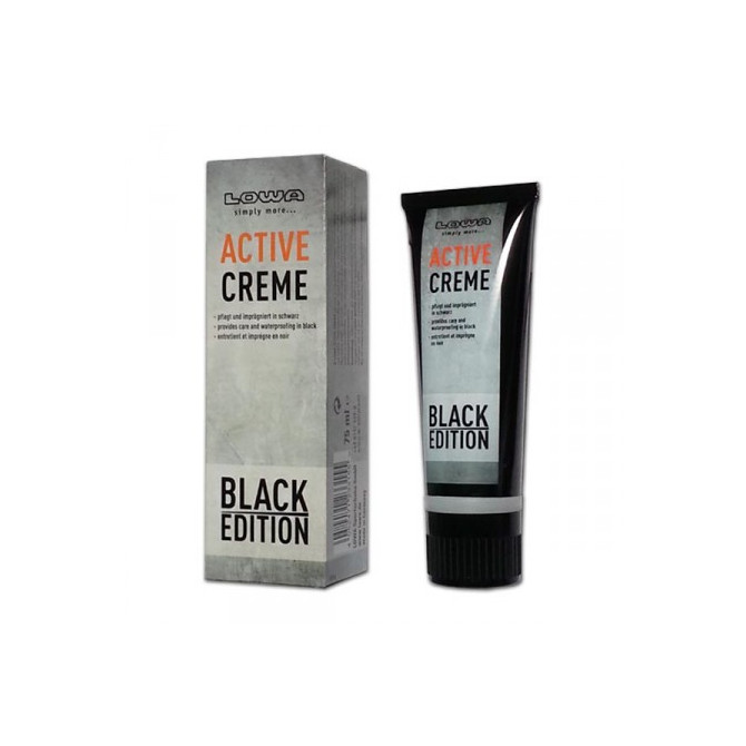 Impregnat Do Obuwia LOWA Active Cream 75 ml Black Edition