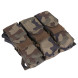 Panel Templars Gear 3x2 Double AK Mag Pouch - PL Woodland / wz.93