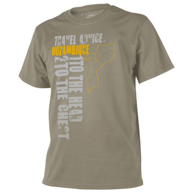 Koszulka Helikon Travel Advice: Mozambique T-Shirt - Khaki