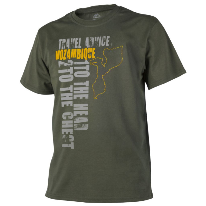 Koszulka Helikon Travel Advice: Mozambique T-Shirt - Olive Green