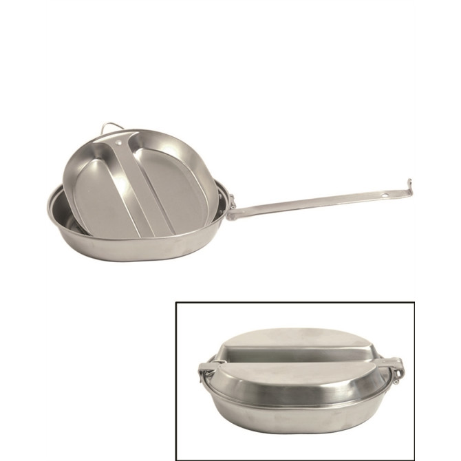 Menażka Mil-Tec US Stainless Steel Mess Kit (14665000)