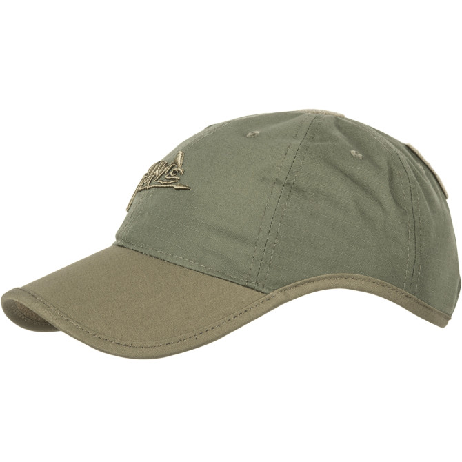 Czapka Bejsbolówka Helikon Logo Cap - Olive Green / Adaptive Green