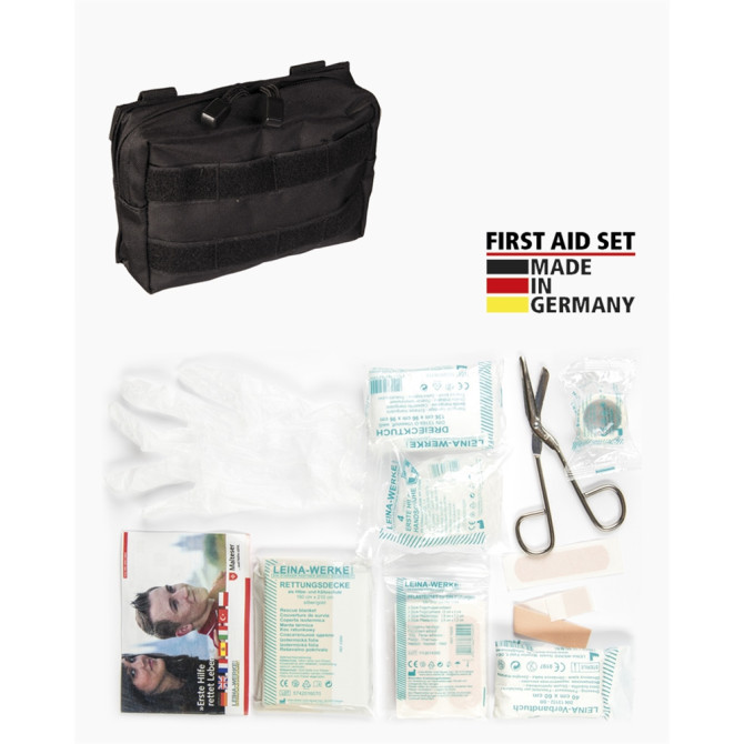 Apteczka Mil-Tec Leina 25-piece First Aid Set - Czarna