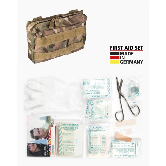 Apteczka Mil-Tec Leina 25-piece First Aid Set - Multitarn