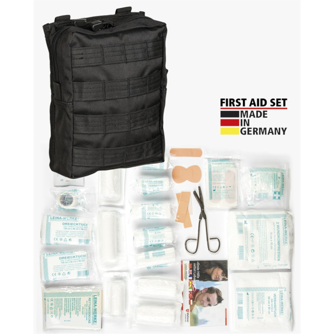 Apteczka Mil-Tec Leina 43-piece First Aid Set - Czarna