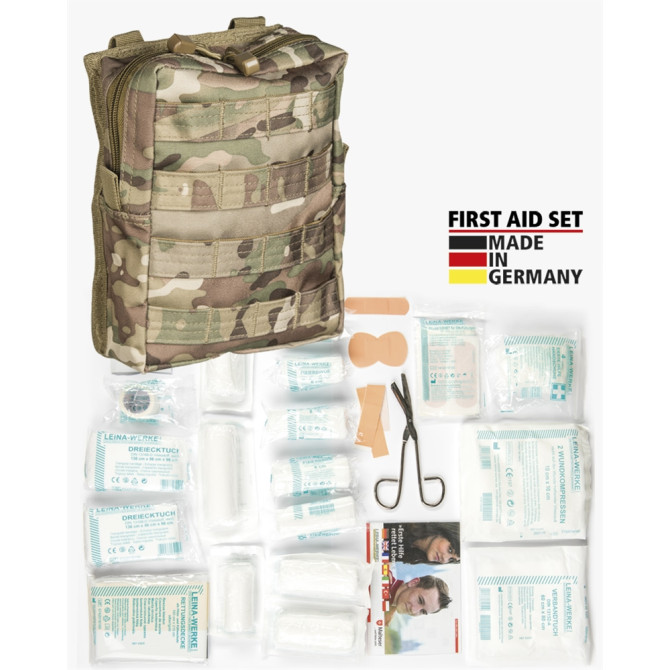 Apteczka Mil-Tec Leina 43-piece First Aid Set - Multitarn