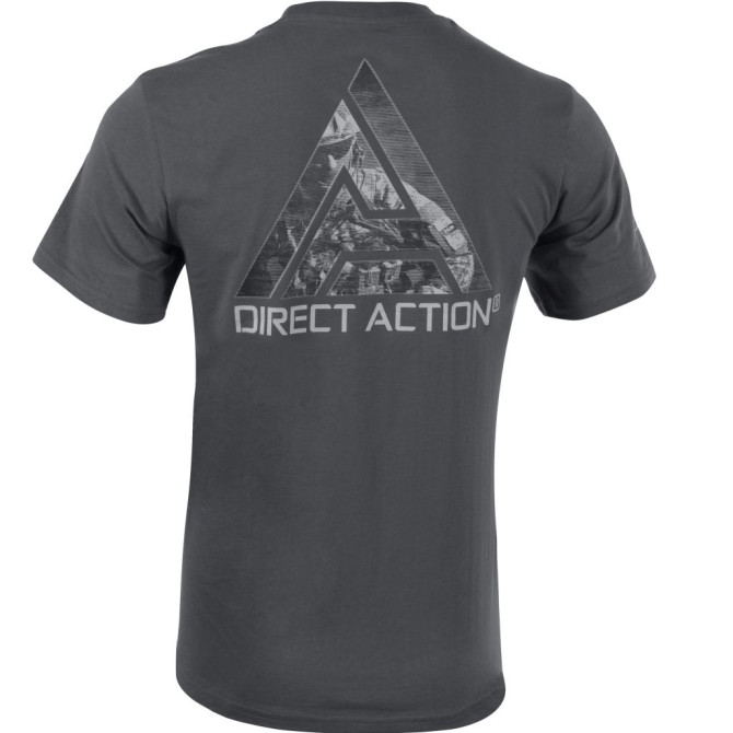 Koszulka Direct Action Go Loud Logo T-Shirt v.2 - Shadow Grey