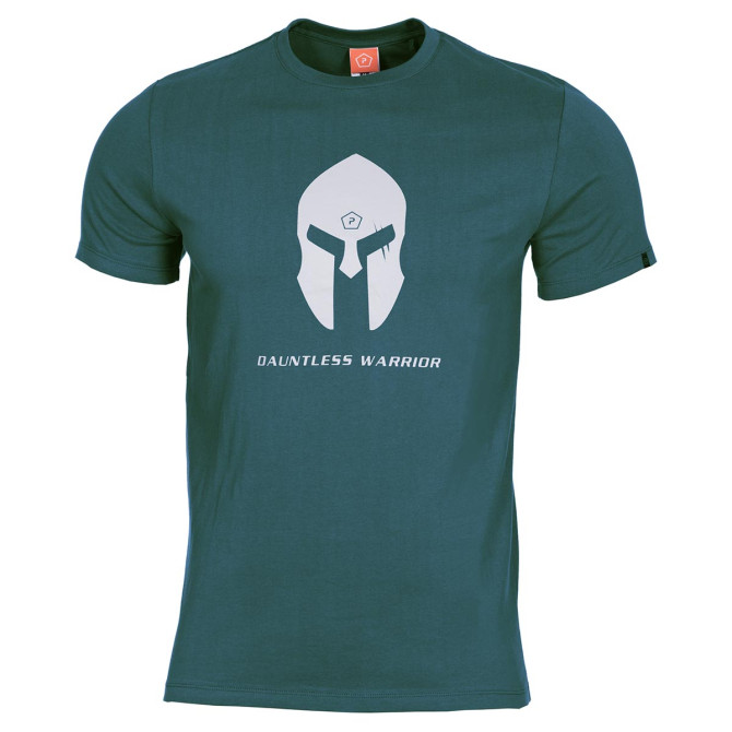 Koszulka Pentagon Spartan Helmet T-Shirt - Petrol Blue