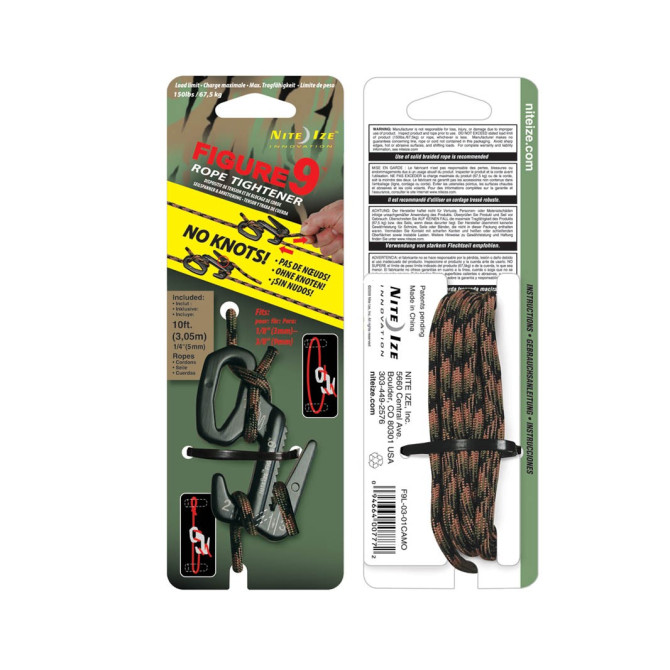 Nite-Ize Figure 9 Large - Camo Rope - F9L-03-01CAMO