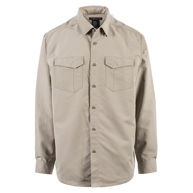 Koszula Taktyczna 5.11 Fast-Tac Shirt - Długi Rękaw - Khaki (72479-055)