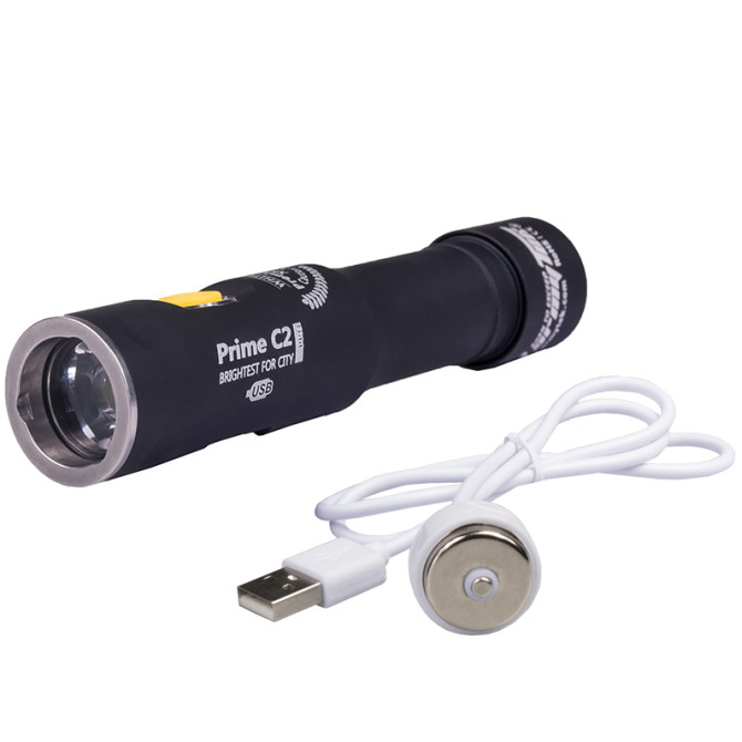 Latarka Armytek Prime C2 XP-L Magnet USB + 18650 Li-Ion