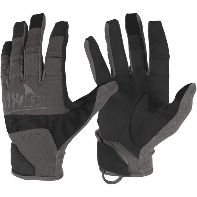 Rękawiczki Helikon Range Tactical Hard - Czarne / Shadow Grey