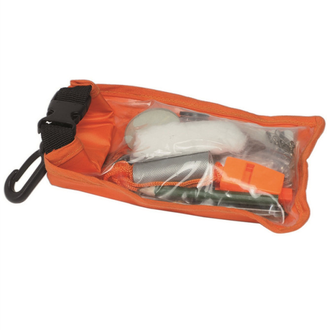 Zestaw Surwiwalowy Mil-Tec Orange Small Outdoor Survival Pack (16027400)