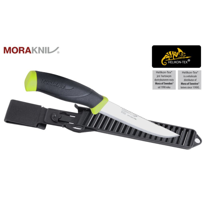 Nóż Mora of Sweden Fishing Comfort Scaler 150 - Czarny (ID 11893)