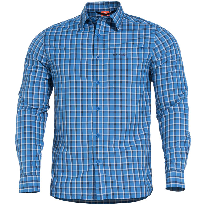 Koszula Pentagon Snoop Long Shirt - Blue Checks