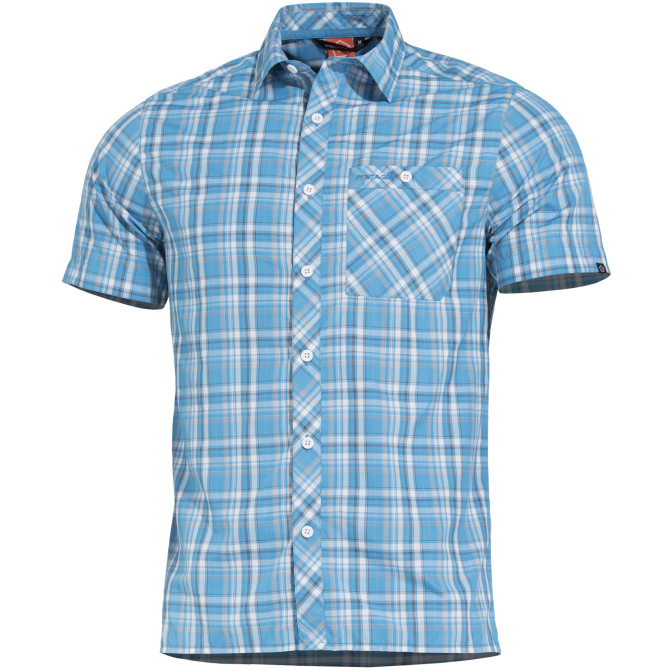 Koszula Pentagon Scout Short Shirt - Firozi Checks