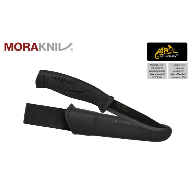 Nóż Mora Companion Black Blade  - Czarny (ID 12553)