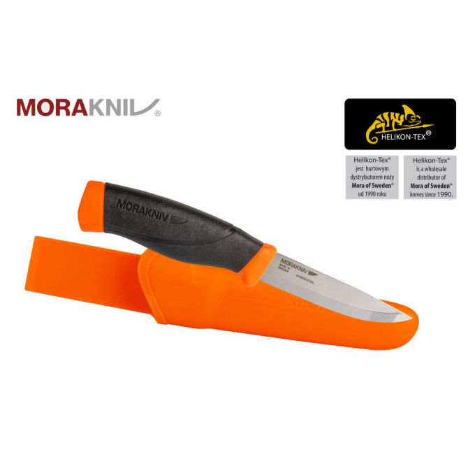 Nóż Mora Companion HeavyDuty F (CS)  - Pomarańczowy (ID 12495)