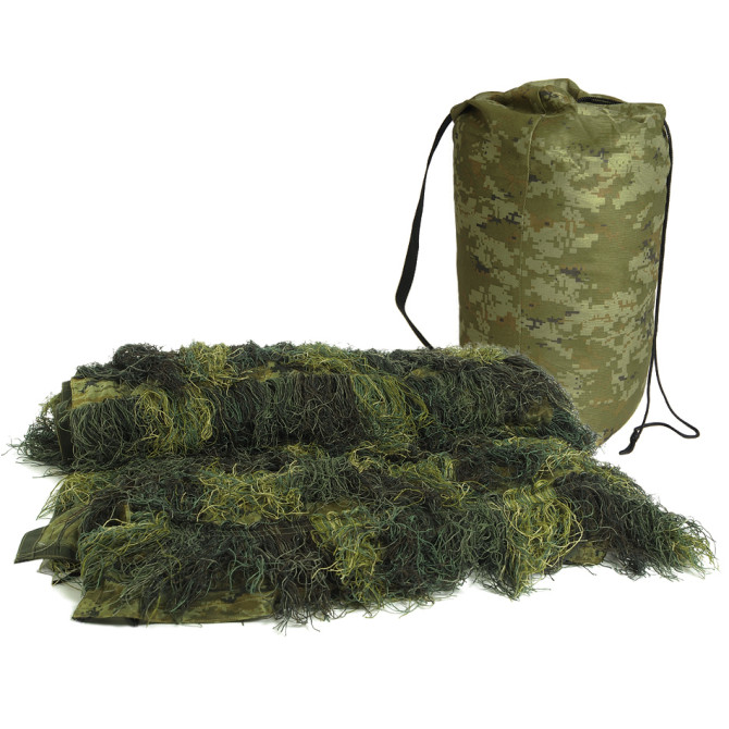 Kurtka maskująca Mil-Tec Anti Fire Ghillie Parka - Woodland