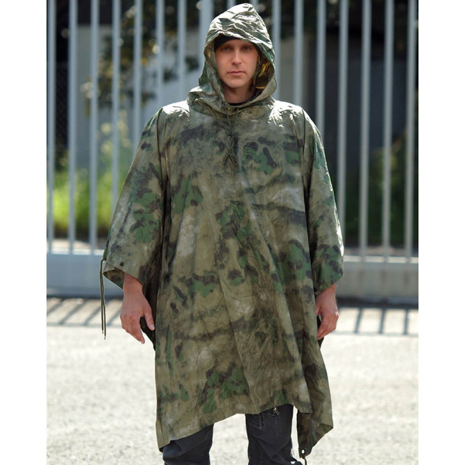 Poncho Przeciwdeszczowe Mil-Tec - Mil-Tacs FG (10630059)