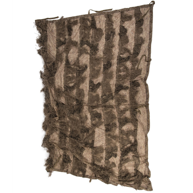 Płachta maskująca Mil-Tec Anti Fire Ghillie Cover 200x300 - Desert