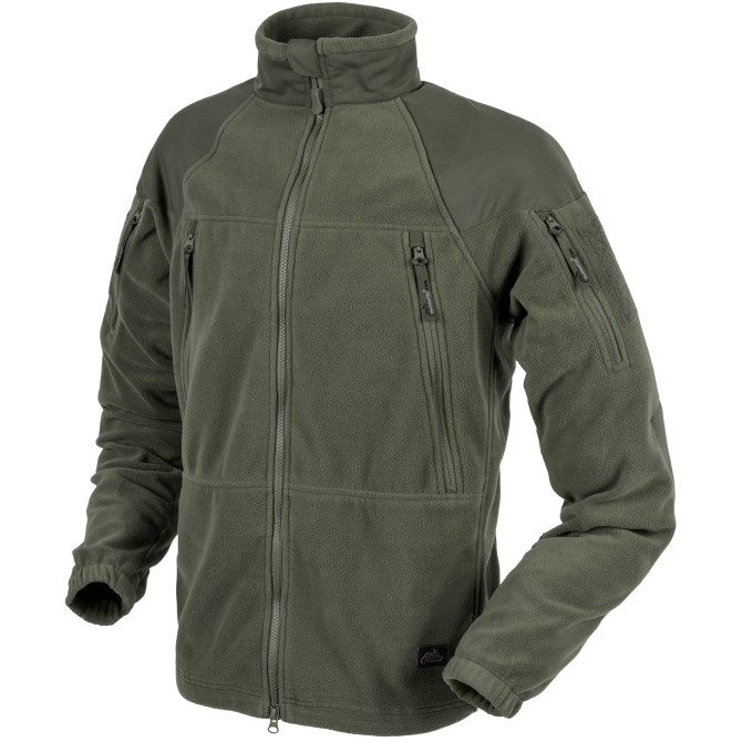 Polar Helikon Stratus Heavy Fleece Jacket - Olive Green