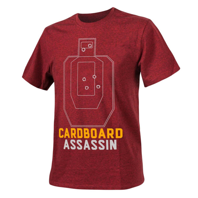 Koszulka Helikon Cardboard Assassin T-Shirt - Melange Red