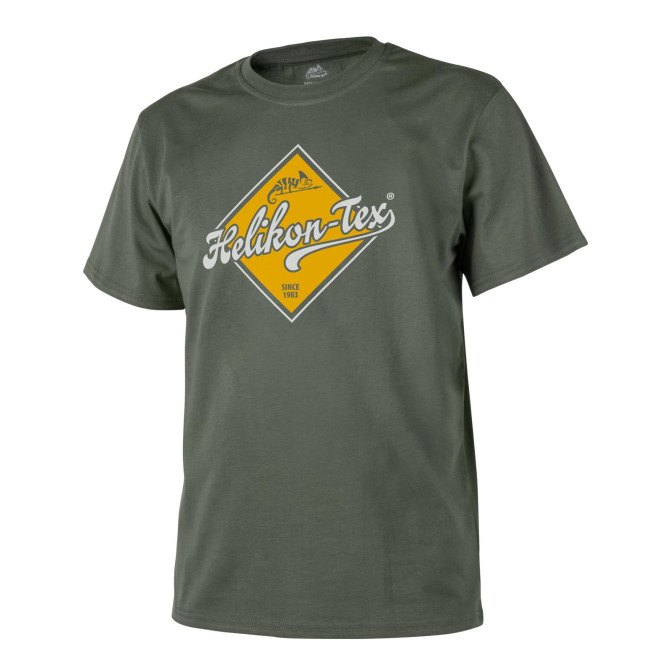 Koszulka Helikon Road Sign T-Shirt - Olive Green