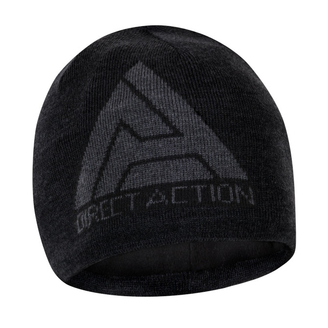 Czapka Direct Action Winter Beanie Merino Wool/Acrylic - Czarna