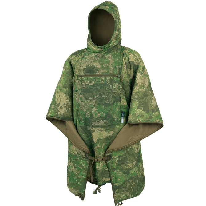 Poncho Helikon Swagman Roll Climashield Apex - Pencott WildWood