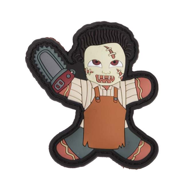 Naszywka JTG 3D Rubber Patch - Leatherface Killer Gingerbread