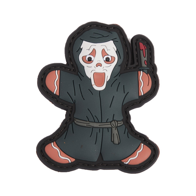 Naszywka JTG 3D Rubber Patch - Scream Gingerbread