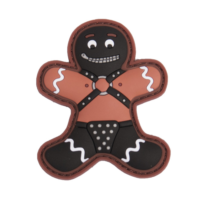 Naszywka JTG 3D Rubber Patch - Zippermask Gingerbread