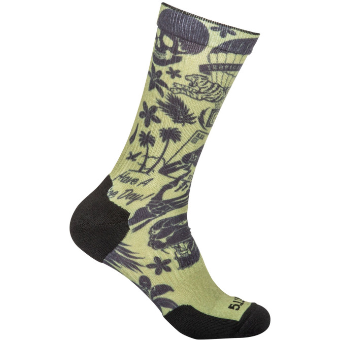 Skarpety 5.11 Sock & Awe Crew Tropic Thunder (10041AE-087)