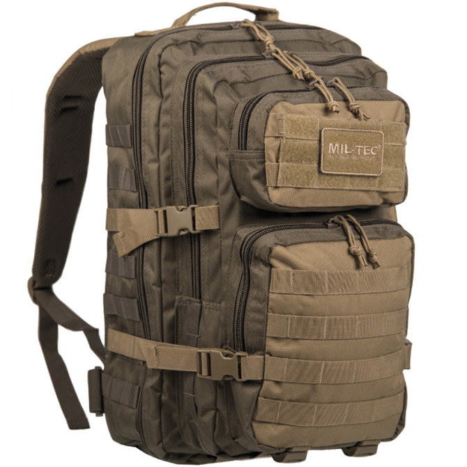 Plecak Mil-Tec Large Assault Pack - Ranger Green / Coyote (14002302)