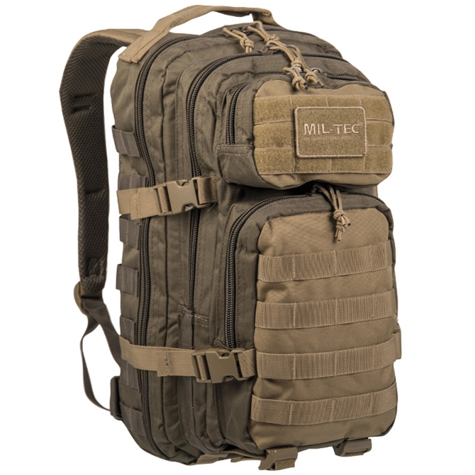 Plecak Mil-Tec Small Assault Pack - Ranger Green / Coyote (14002302)