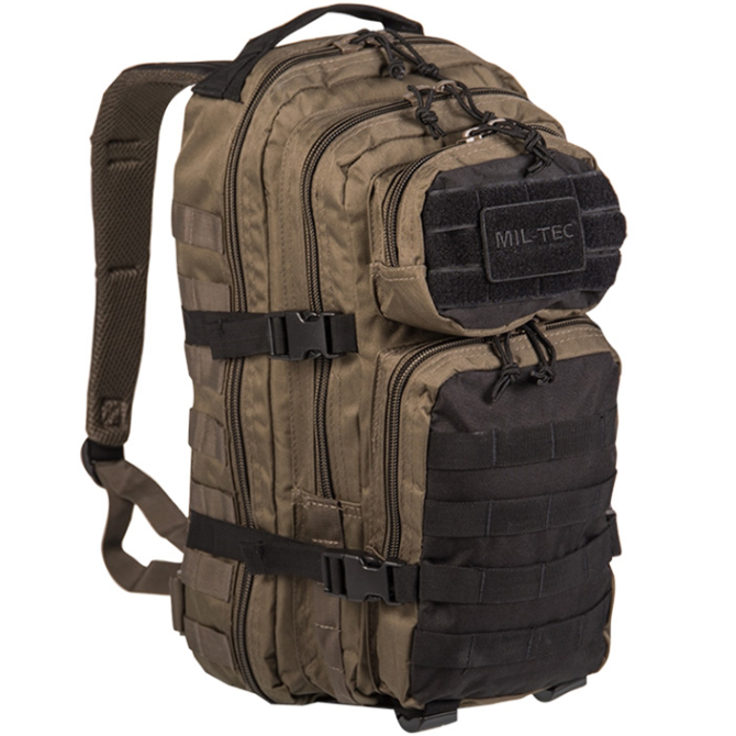 Plecak Mil-Tec Small Assault Pack - Ranger Green / Czarny (14002301)