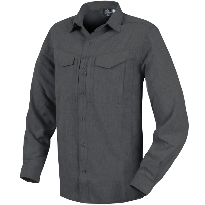 Koszula Helikon Defender Mk2 Gentleman Shirt - Melange Black-Grey