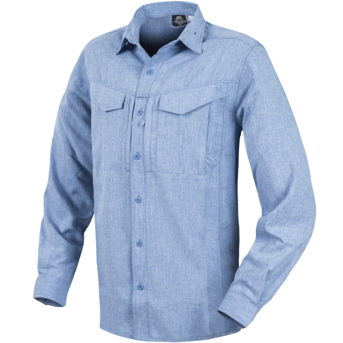 Koszula Helikon Defender Mk2 Gentleman Shirt - Melange Light Blue