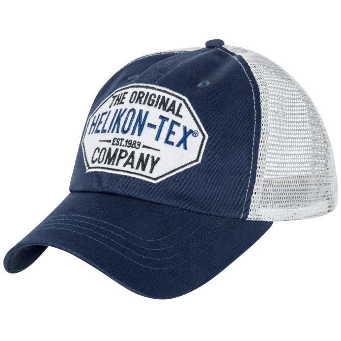 Czapka Bejsbolówka Helikon Trucker Cap - Niebieska/Biały