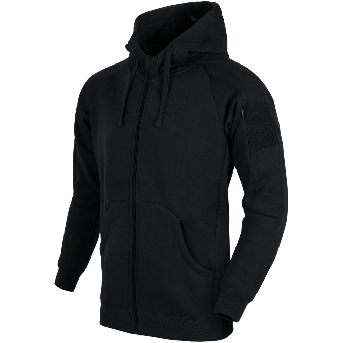 Bluza Helikon Urban Tactical Hoodie Lite (FullZip) - Czarna