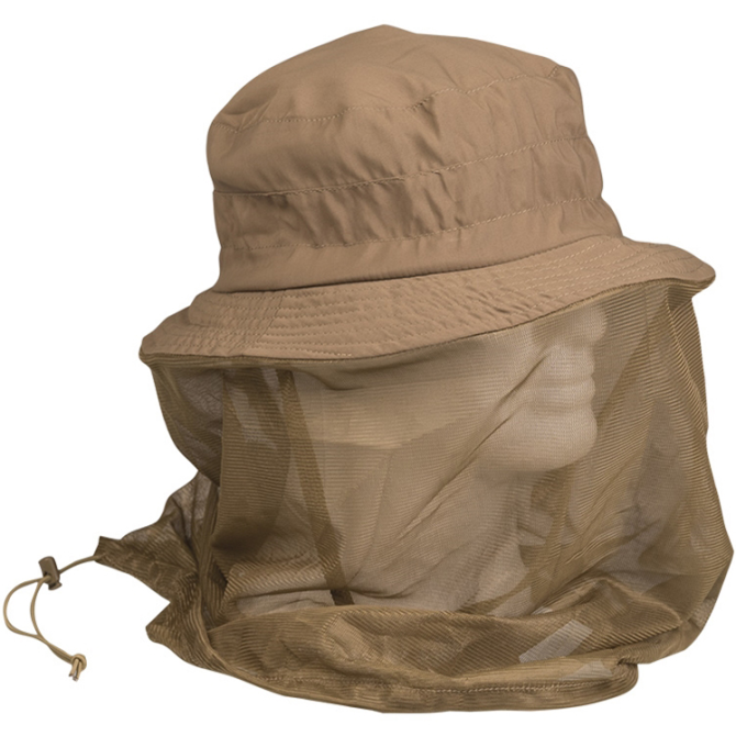 Kapelusz Mil-Tec Boonie Hat With Mosquito Net - Coyote (12331005)