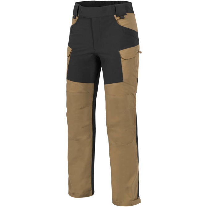 Spodnie Helikon Hybrid Outback Pants - Coyote/Czarne