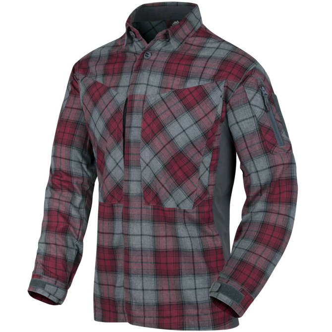 Koszula Helikon MBDU Flannel Shirt - Ruby Plaid