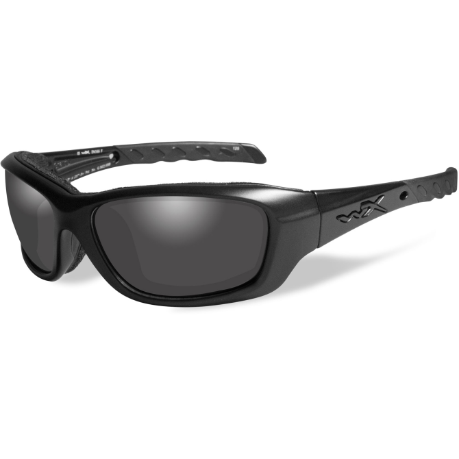 Okulary Balistyczne Wiley X Black OPS Gravity - Black Frame - Smoke (CCGRA01)