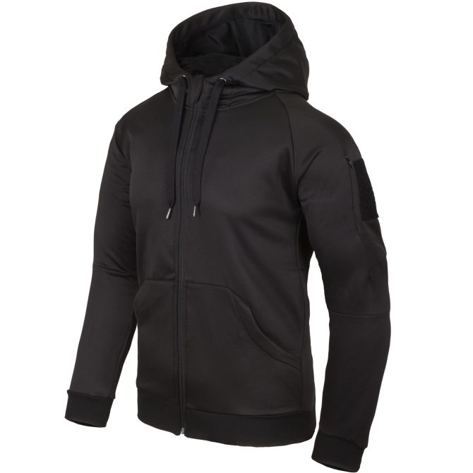 Bluza Helikon Urban Tactical Hoodie (FullZip) - Czarna