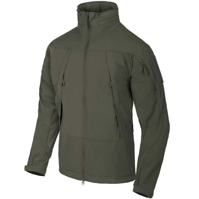 Kurtka Helikon Blizzard Softshell Jacket - StormStretch - Taiga Green