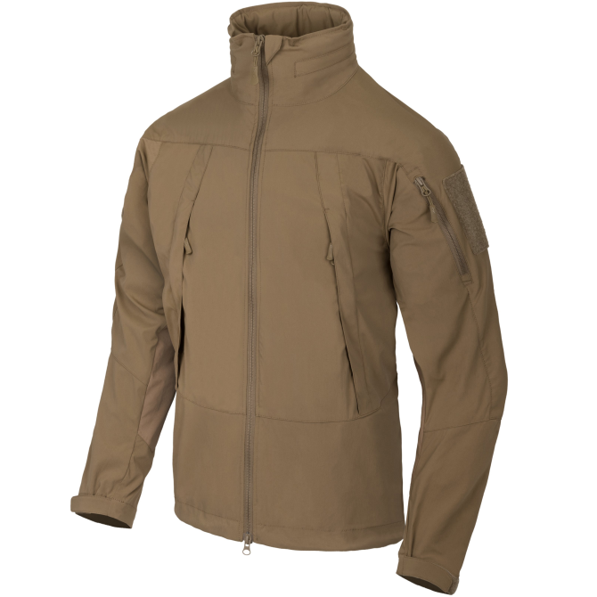 Kurtka Helikon Blizzard Softshell Jacket - StormStretch - Mud Brown